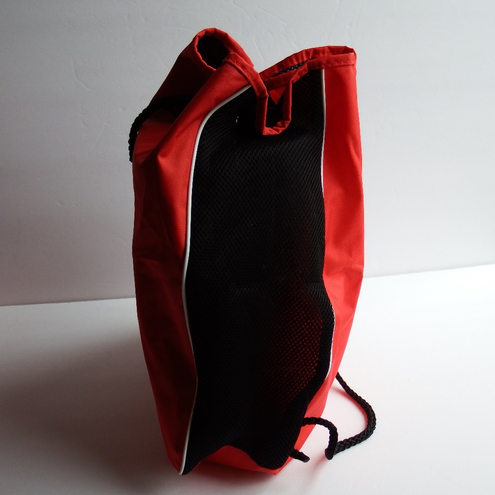 Drawstring Nylon Mesh Sports Backpack - Picture 3 of 6